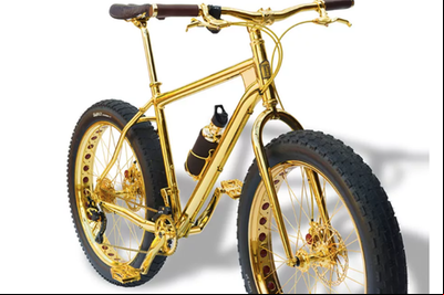 24K GOLD RACING BIKE (ROLLS ROYCE)